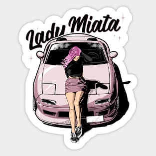 Miata Sticker